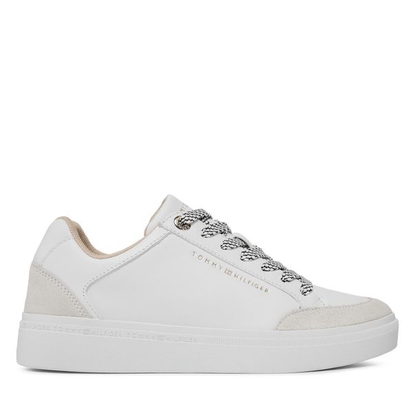 Tommy Hilfiger Superge Tommy Hilfiger Seasonal Court Sneaker FW0FW07683 White YBS
