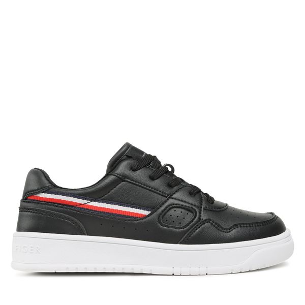 Tommy Hilfiger Superge Tommy Hilfiger Stripes Low Cut Lace-Up Sneaker T3X9-32848-1355 S Črna