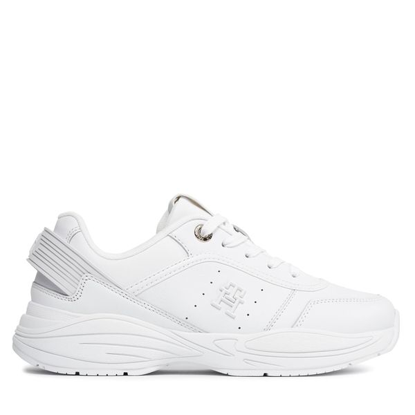 Tommy Hilfiger Superge Tommy Hilfiger Tech Heel Runner FW0FW07701 Bela