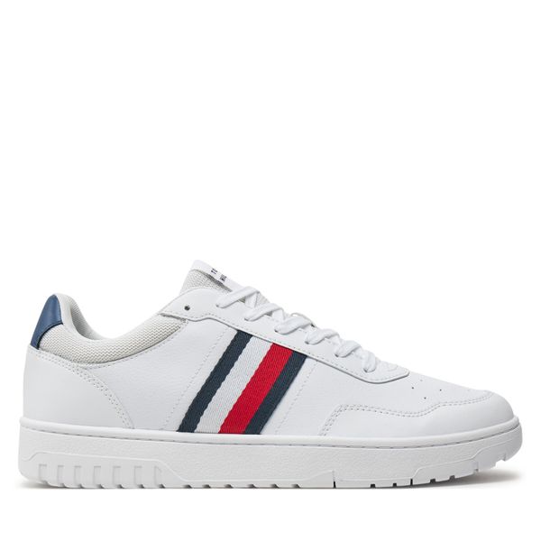 Tommy Hilfiger Superge Tommy Hilfiger Th Basket Core Lite FM0FM05116 Bela