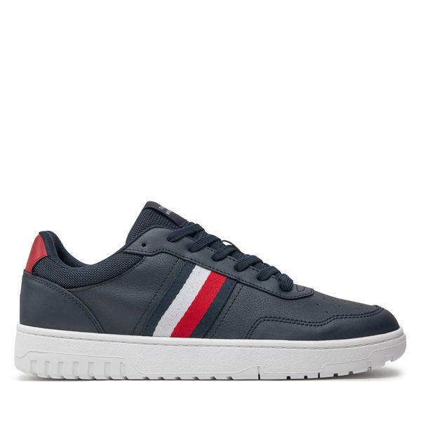 Tommy Hilfiger Superge Tommy Hilfiger Th Basket Core Lite FM0FM05116 Mornarsko modra