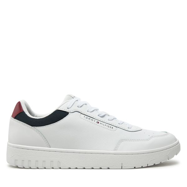 Tommy Hilfiger Superge Tommy Hilfiger Th Basket Core Lite Lth FM0FM05369 Bela