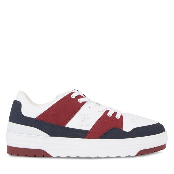 Tommy Hilfiger Superge Tommy Hilfiger Th Lo Basket Sneaker FW0FW07309 Modra