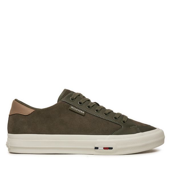 Tommy Hilfiger Superge Tommy Hilfiger Vulc Street Low FM0FM05458 Zelena