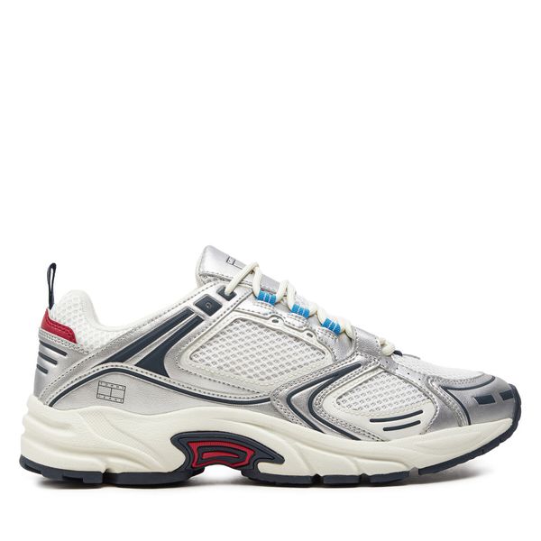 Tommy Jeans Superge Tommy Jeans Archive Retro Runner EM0EM01486 Srebrna