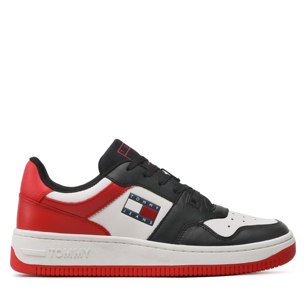 Tommy Jeans Superge Tommy Jeans Basket Leather EM0EM01162 Pisana