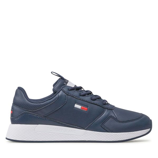 Tommy Jeans Superge Tommy Jeans Flexi Runner Ess EM0EM01080 Mornarsko modra