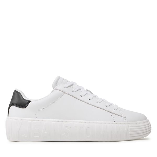 Tommy Jeans Superge Tommy Jeans Leather Outsole EM0EM01159 White YBR