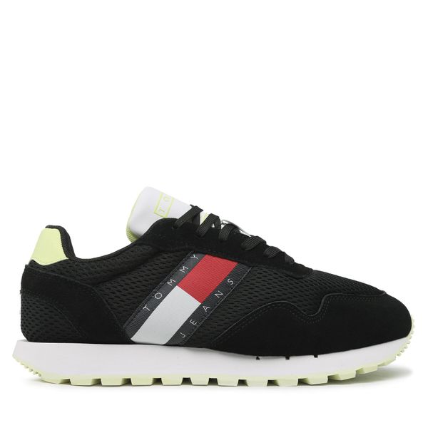 Tommy Jeans Superge Tommy Jeans Retro Runner Mesh EM0EM01172 Črna