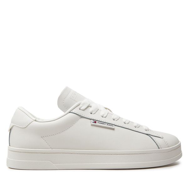 Tommy Jeans Superge Tommy Jeans Tjm Leather Low Cupsole EM0EM01374 Ecru YBL