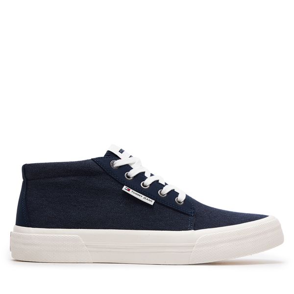 Tommy Jeans Superge Tommy Jeans Tjm Mid Cut Canvas Color EM0EM01412 Mornarsko modra