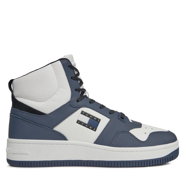 Tommy Jeans Superge Tommy Jeans Tjm Retro Basket Sneaker Mid EM0EM01401 Mornarsko modra