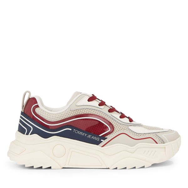 Tommy Jeans Superge Tommy Jeans Tjw Chunky Runner Monocolor Lc EN0EN02263 Rouge/Twilight Navy/Bleached Stone XJS