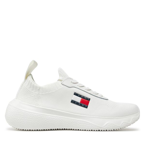 Tommy Jeans Superge Tommy Jeans Tjw Knit Runner EN0EN02564 Écru