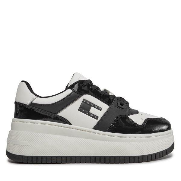 Tommy Jeans Superge Tommy Jeans Tjw Retro Basket Flatform Patent EN0EN02523 Écru