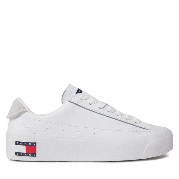 Tommy Jeans Superge Tommy Jeans Tjw Vulc Flatform Sneaker Ess EN0EN02509 White YBS