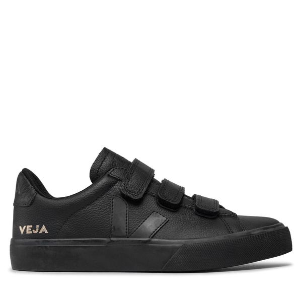 Veja Superge Veja Recife Logo Chromefree Leather RC0502955A Črna