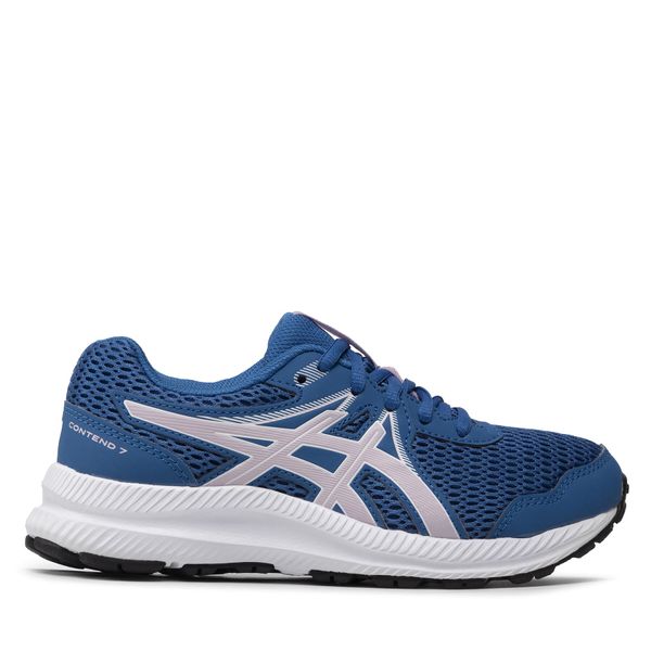 Asics Tekaški čevlji Asics Contend 7 Gs 1014A192 Modra