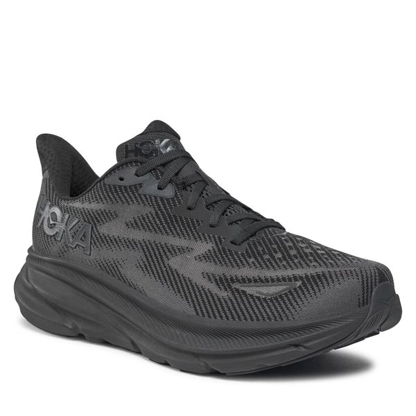 Hoka Tekaški čevlji Hoka Clifton 9 Wide 1132210 Črna