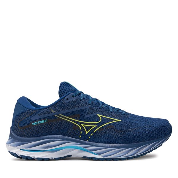 Mizuno Tekaški čevlji Mizuno Wave Rider 27 J1GC2303 Mornarsko modra