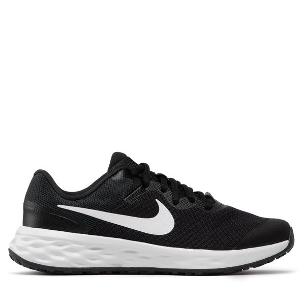 Nike Tekaški čevlji Nike Revolution 6 Nn (GS) DD1096 003 Črna