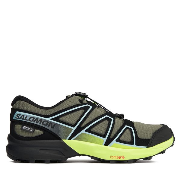 Salomon Tekaški čevlji Salomon Speedcross Climasalomon™ Waterproof L47278900 Zelena