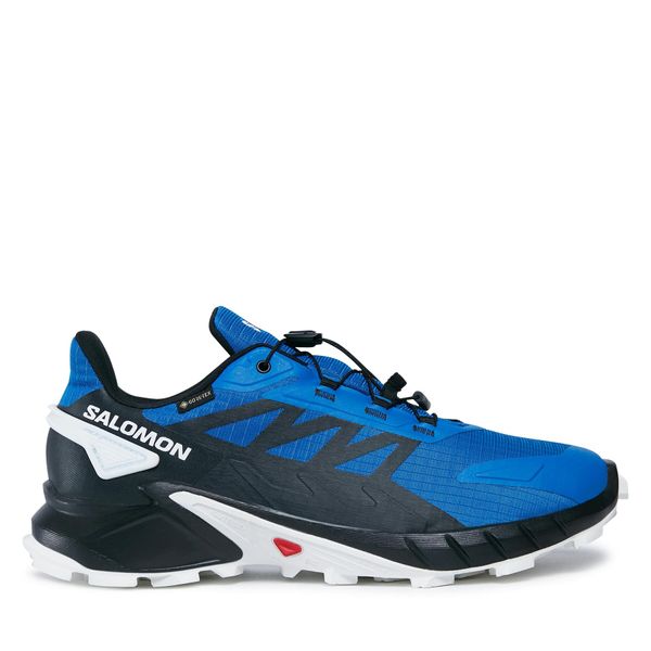 Salomon Tekaški čevlji Salomon Supercross 4 GORE-TEX L47119600 Modra