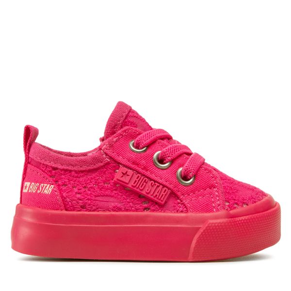 Big Star Shoes Tenis superge Big Star Shoes JJ374015 Fuchsia