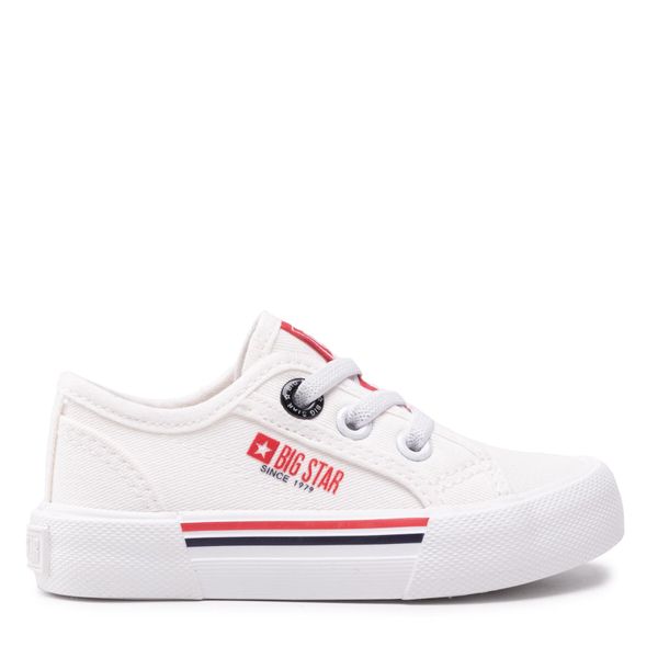 Big Star Shoes Tenis superge Big Star Shoes JJ374165 Bela