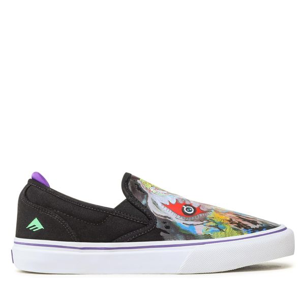 Emerica Tenis superge Emerica Wino G6 Slip-On X Dinosaur Jr. 6107000253 Črna