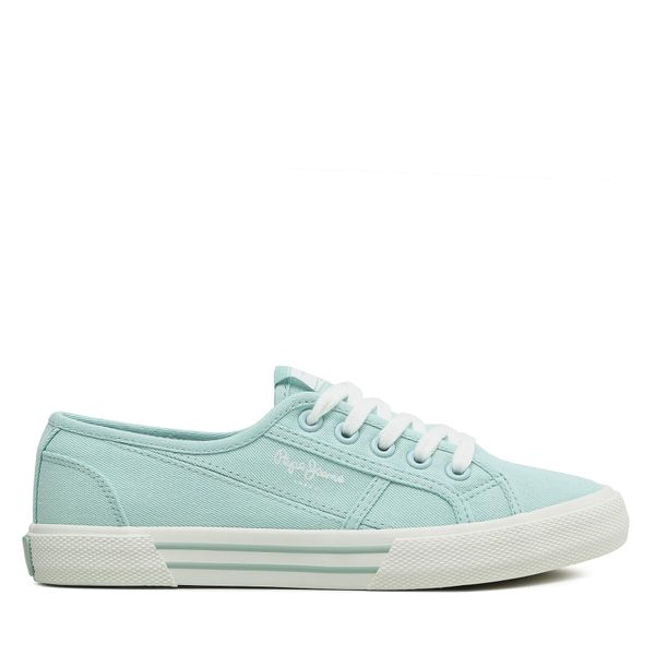 Pepe Jeans Tenis superge Pepe Jeans Brady Basic W PLS31287 Turkizna