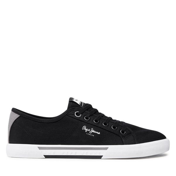 Pepe Jeans Tenis superge Pepe Jeans Brady Men Basic PMS30816 Black 999