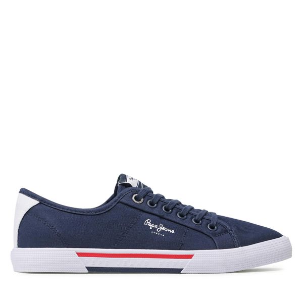 Pepe Jeans Tenis superge Pepe Jeans Brady Men Basic PMS30816 Mornarsko modra