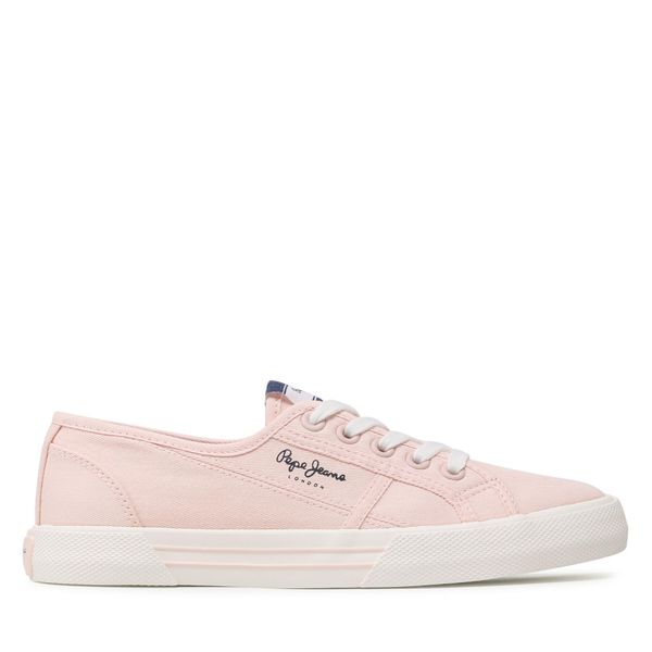 Pepe Jeans Tenis superge Pepe Jeans Brady W Basic PLS31287 Roza