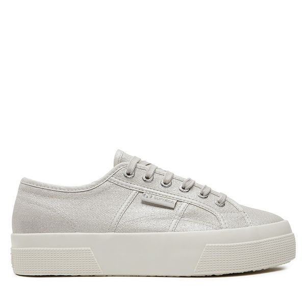 Superga Tenis superge Superga Platform Pearl Matte Canv 2740 S21362W Siva