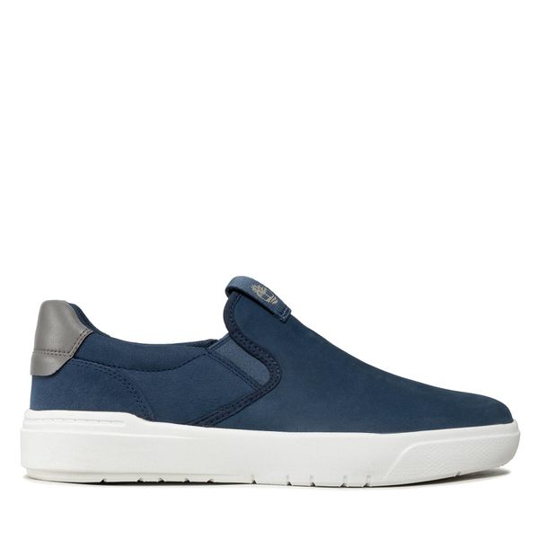 Timberland Tenis superge Timberland Seneca Bay Slip On TB0A293W288 Dark Blue Nubuck