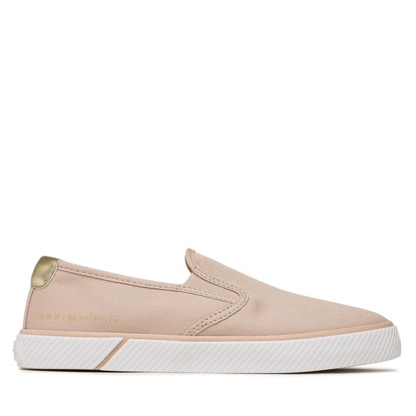 Tommy Hilfiger Tenis superge Tommy Hilfiger Essential Slip-On Sneaker FW0FW06956 Misty Blush TRY