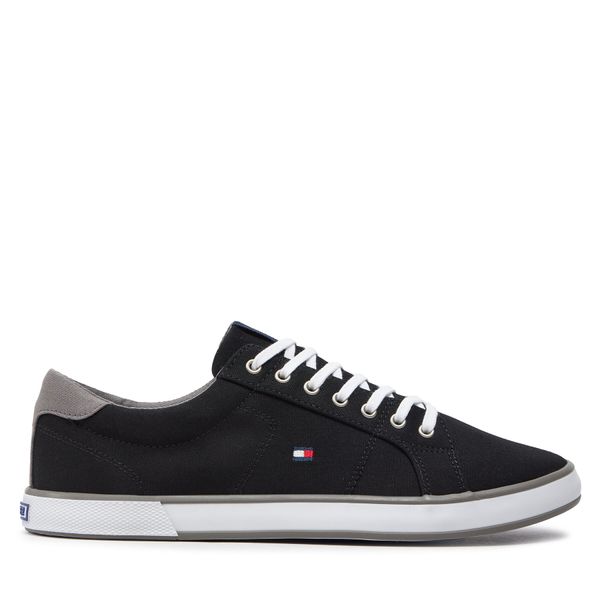 Tommy Hilfiger Tenis superge Tommy Hilfiger Harlow 1D FM0FM00596 Črna