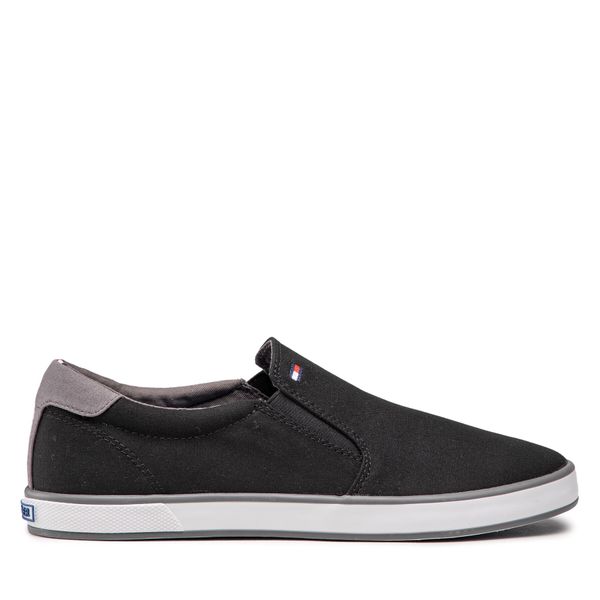 Tommy Hilfiger Tenis superge Tommy Hilfiger Harlow 2D FM0FM00597 Črna