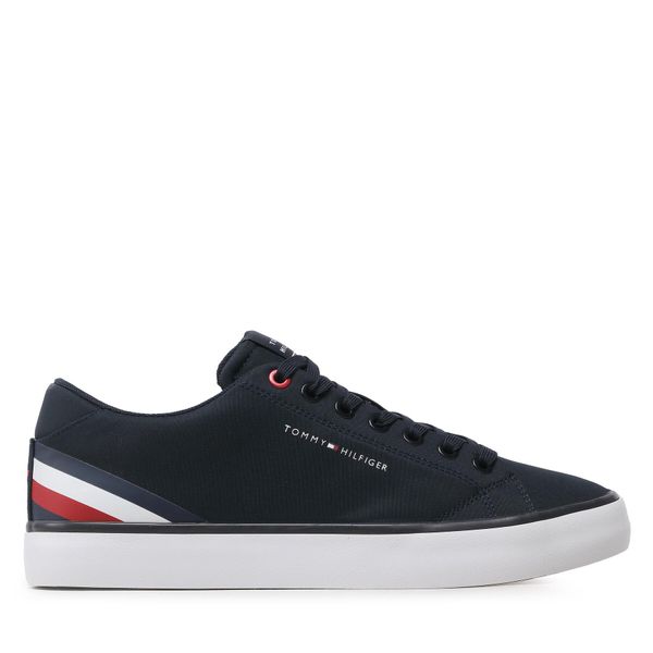 Tommy Hilfiger Tenis superge Tommy Hilfiger Hi Vulc Core Low Stripes FM0FM04735 Desert Sky DW5