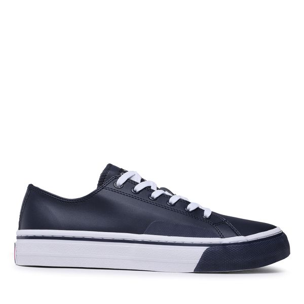 Tommy Jeans Tenis superge Tommy Jeans Lace Vulc Ess EM0EM01047 Mornarsko modra