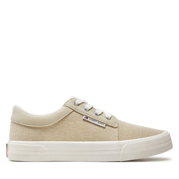 Tommy Jeans Tenis superge Tommy Jeans Tjw Vulc Skate Derby EN0EN02494 Bež