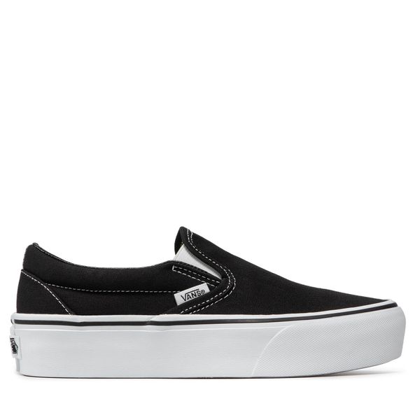 Vans Tenis superge Vans Classic Slip-On P VN00018EBLK Črna