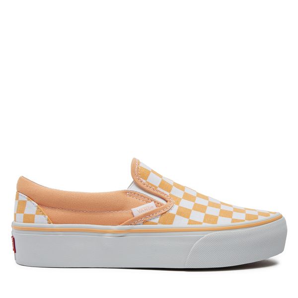 Vans Tenis superge Vans Classic Slip On Platform VN00018EAAS1 Bež