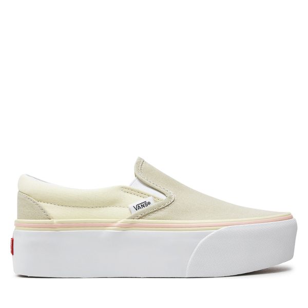 Vans Tenis superge Vans Classic Slip-On Stackform VN000CN14481 Bež