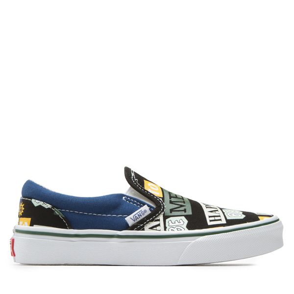 Vans Tenis superge Vans Classic Slip-On V VN0007Q1BMV1 Črna