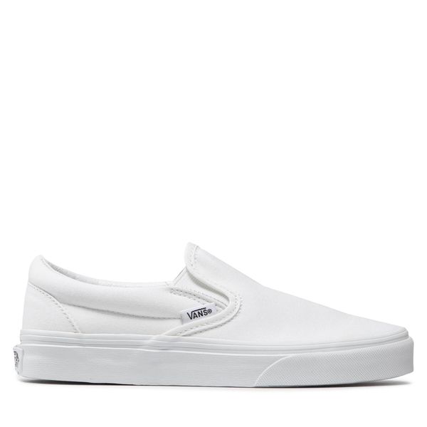 Vans Tenis superge Vans Classic Slip-On VN000EYEW00 Bela