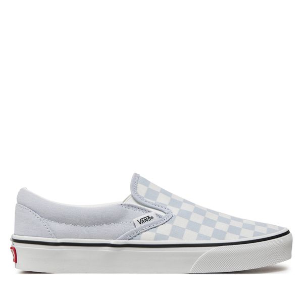 Vans Tenis superge Vans Classic Slip On VN0A2Z41CHA1 Svetlo modra