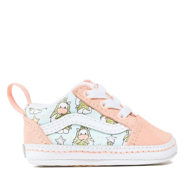 Vans Tenis superge Vans Old Skool Crib VN0A3U8KPNK1 Roza