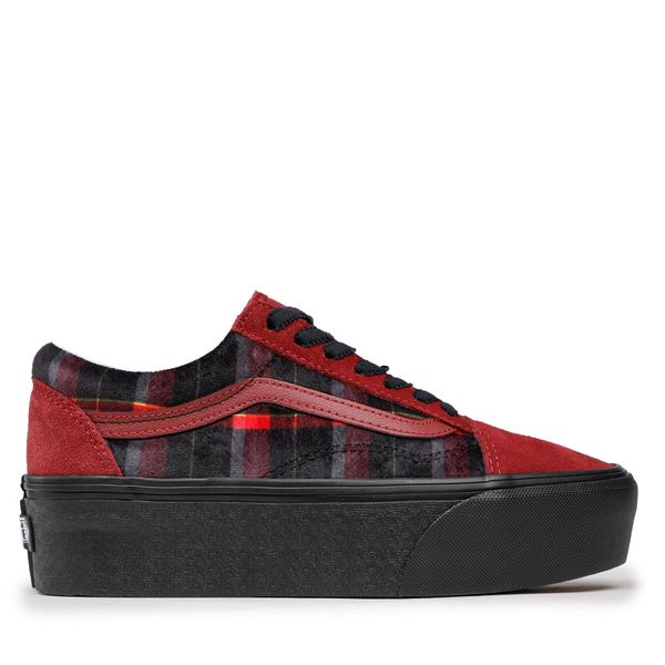 Vans Tenis superge Vans Old Skool Stac VN0A7Q5M02Y1 Bordo rdeča